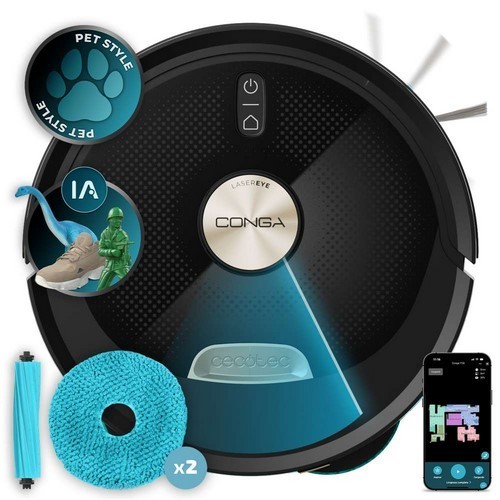 ROBOT ASPIRADOR CONGA M100 SPIN AI